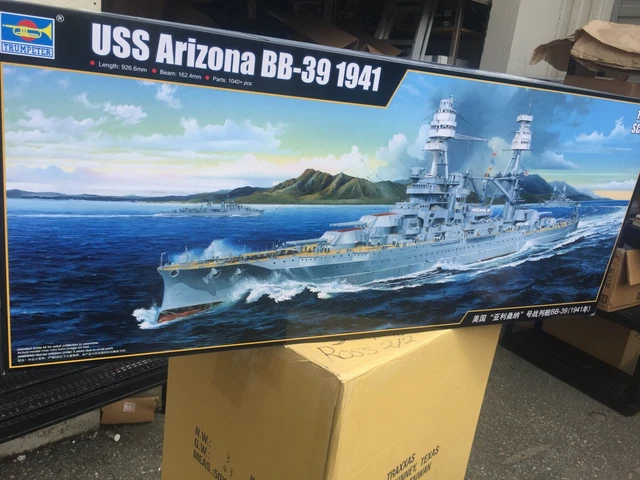Trumpeter Arizona TRUMPETER #03701 1/200. Massstab Uss Arizona Modellbausatz EUR 148,02 ...
