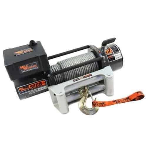 Mile Marker 77-50141W SEC8 Electric Winch Waterproof 8000lb rated pull 4.8HP ser