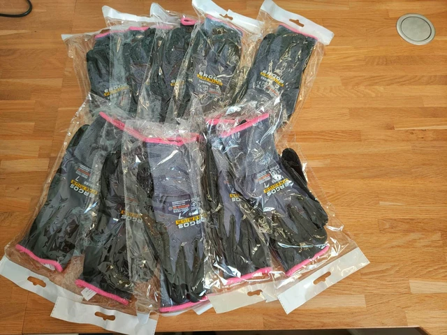 10 paires de Gants de Travail T7 Ergos EN388
