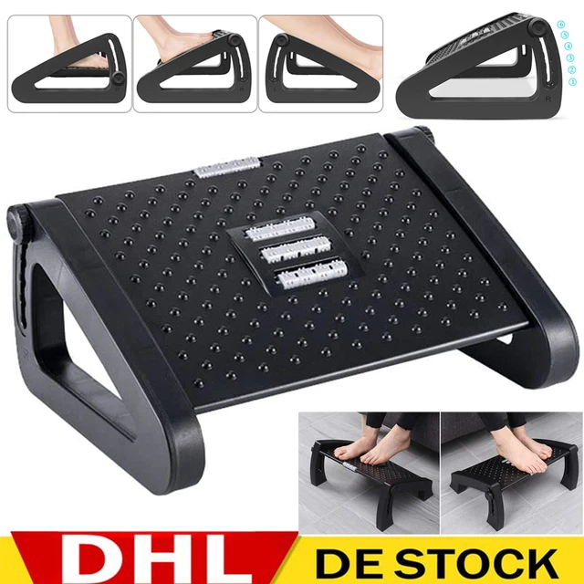 Fußstütze Schreibtisch Fußablage Fußbank Fußhocker Ergonomisch Büro Fußkissen