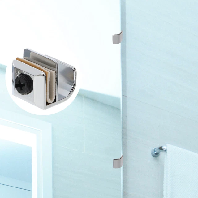 4 Pcs Shower Door Glass Door Glass Cabinet Knobs Glass Cupboard Knobs