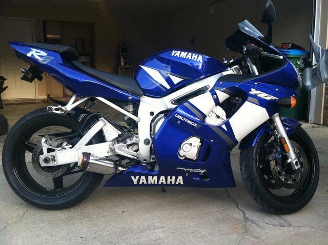 YAMAHA R6 EXHAUST Pipe 99-02 YZF 1999 2000 2001 2002 XB08 slip on ...