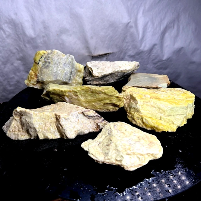 Serpentine Stone Rough Lot 6.2Lbs From India