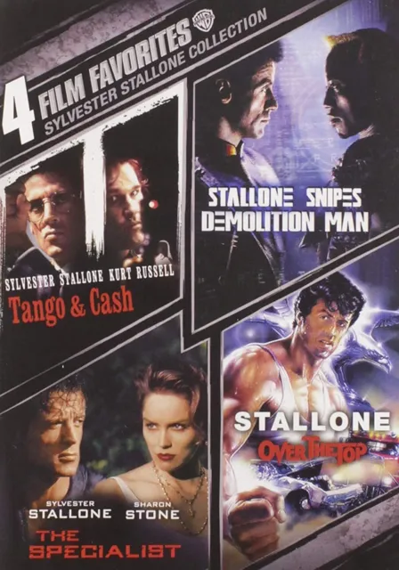 4 Film Favorites: Sylvester Stallone (Demolition Man, Over The Top, The S (DVD)