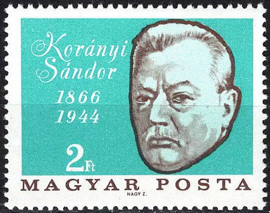 Ungarn - 100 Geburtstag von Sándor Korányi postfrisch 1966 Mi. 2253