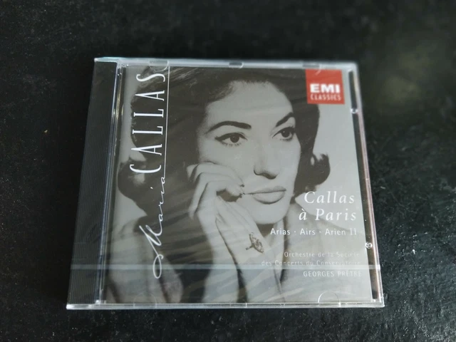 CD MARIA CALLAS - A PARIS / neuf & scellé