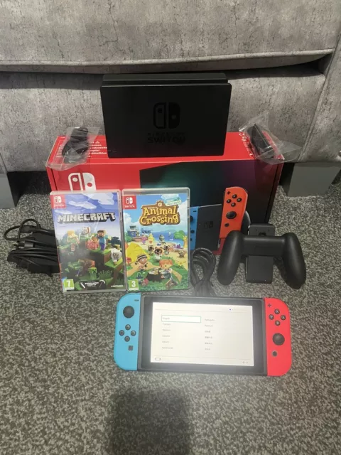 Nintendo Switch 32 GB Console - Neon Blue/Red