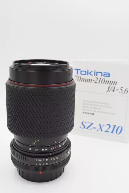 Zoom Tokina 70-210mm f4-5.6 - Monture Minolta MD - Argentique