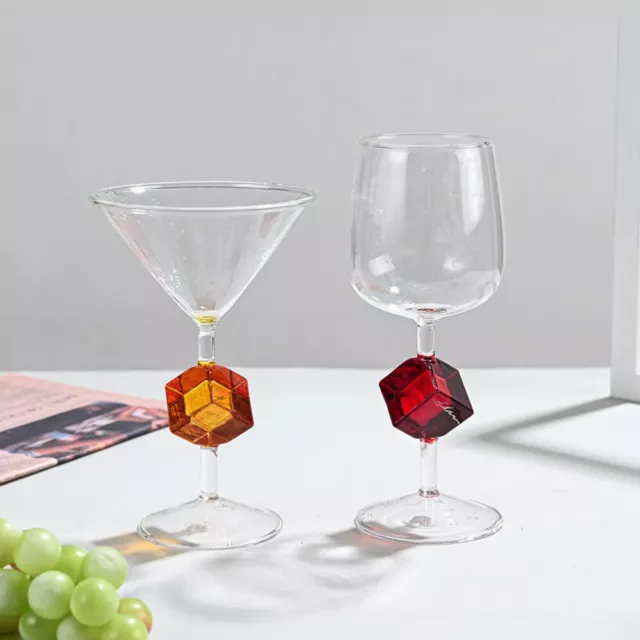Cocktail Glass Cup Decorative Wine Glasses Goblet Christmas 2