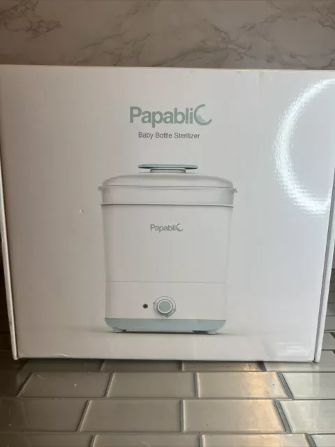 NEW Papablic Baby Bottle Electric Steam Sterilizer and Dryer