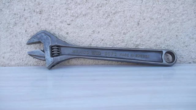 Ancienne clé à molette Bahco Ergo / Suède / 300 mm
