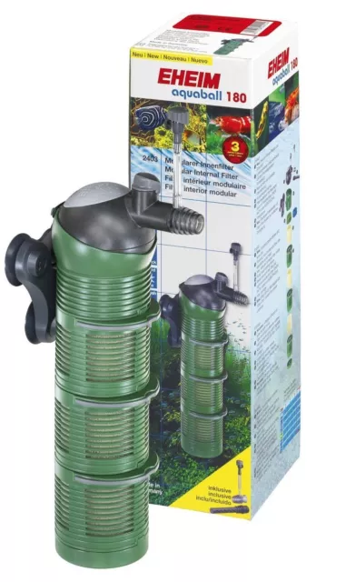 Eheim Aquarium Fish Tank Aquaball 180 Internal Filter