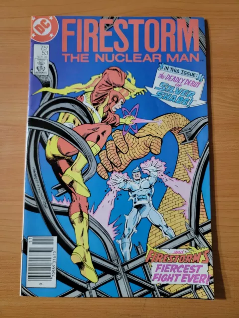 Firestorm The Nuclear Man #53 Newsstand ~ VF - NEAR MINT NM ~ 1986 DC Comics
