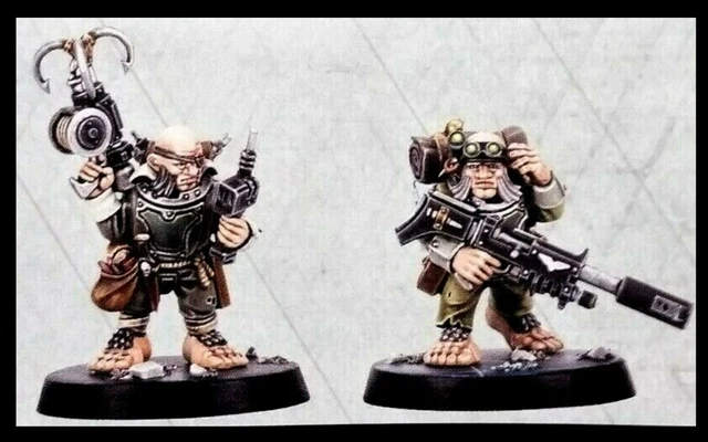 Rain Rous REIN AND RAUS Ratling Twins Blackstone Fortress Warhammer Quest 40k £7. ...