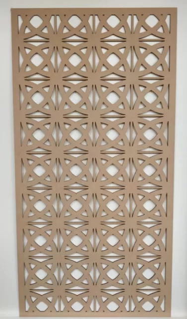 Radiator Cabinet Decorative Screening Perforated 3,4&6mm thick MDF laser cut KWR