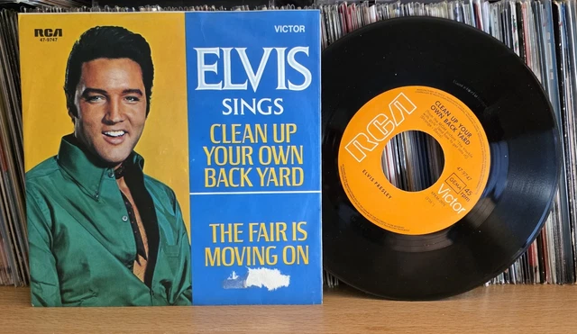 7” EP Elvis Presley Blue UK Original Elvis Presley – Blue Ep – Vinyl (Blue Heart Shaped, 7
