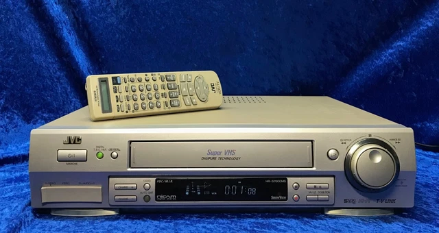 Télécommande D'origine JVC Pour Magnétoscope HR-S7000 - Occasion Avec Garantie 6 Mois - Sans Fil
