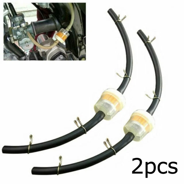 Tubo filtro carburante 2x 6 mm accessori detergente benzina gas moto