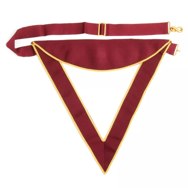 Premium Masonic Imitation Leather RSM Royal & Select Masters Members  Apron