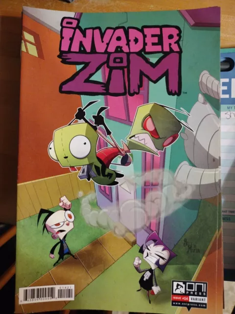 Invader Zim #14 variant cover Oni Press 2016 Comics Warehouse find
