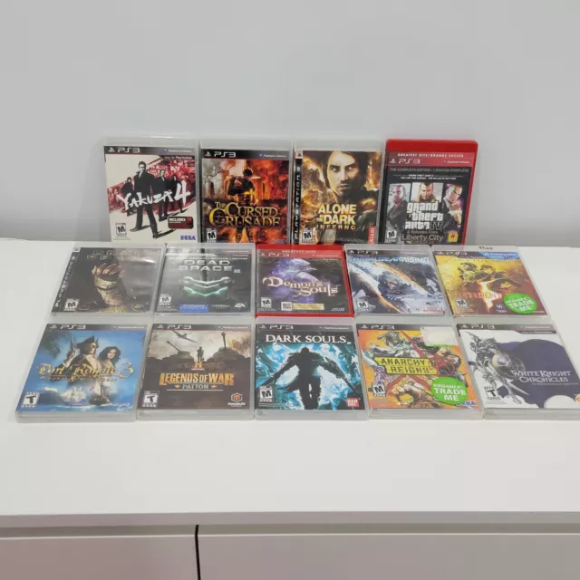 14 Rare Playstation 3/Ps3 Games [Cib] [Tested/Working] Free Shipping