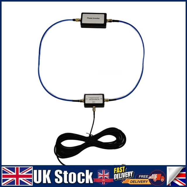 YOULOOP PORTABLE PASSIVE Magnetic Loop Antenna with Low Loss Broadband ...