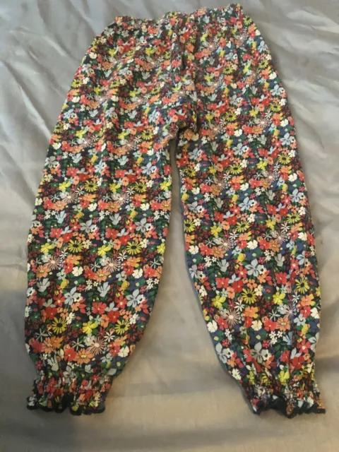 NEXT Girls Floral Multicoloured Joggers.Size UK 3-4 yrs/EUR 104cms.Brand New. 2