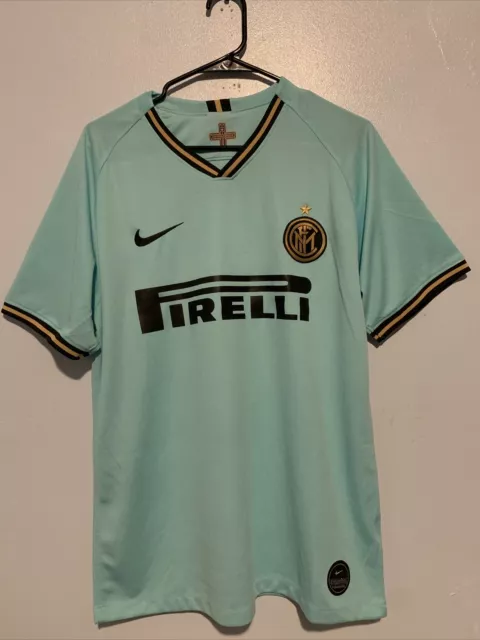 Nike Inter Milan Ronaldo #9 Jersey Shirt Brazil Internazaionale Away Rare Large