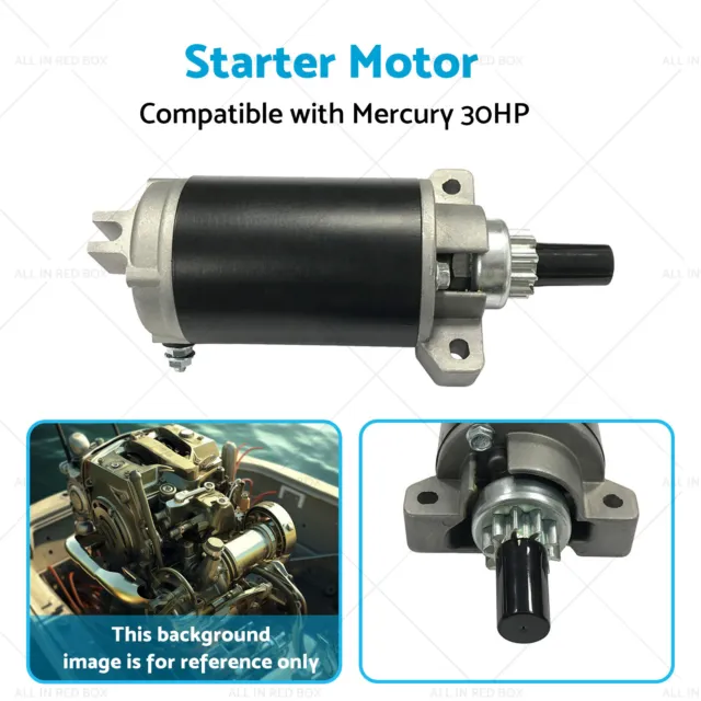 Starter Motor 50-822462 Suitable for Mercury 30HP 40HP 50HP 60HP 98-09 822462T1
