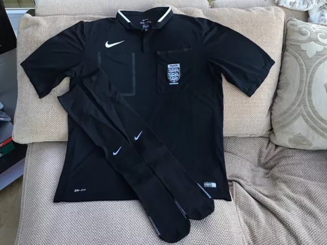 NIKE FOOTBALL REFEREE 2014 15 Shirt Size XL Great Condition With