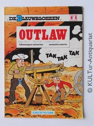 Outlaw (De blauwbloezen, Band 4). Salverius, Louis und Raoul Cauvin: