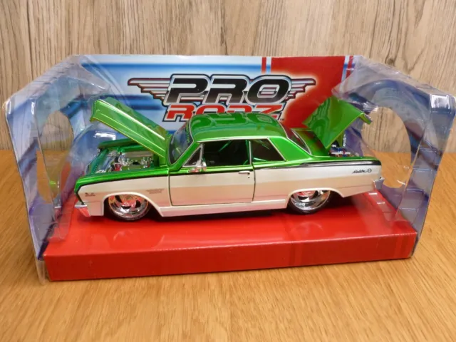 Maisto Pro Rodz 1/24 1965 Chevrolet Malibu SS Classic American Hot Rod Jada 1:24