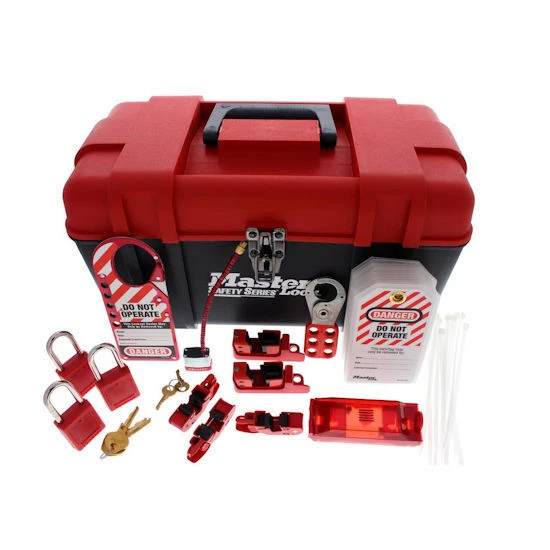 Ideal Master Lock Job Site Lockout/Tagout Kit