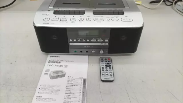 Toshiba Ty-Cdw991 Cd Radio Cassette Recorder