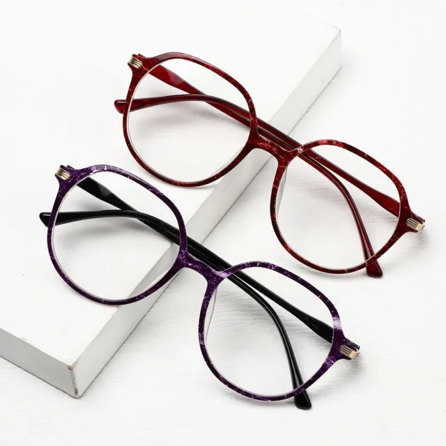 Vintage Portable Reading Glasses Ultra Light Frame Eye Protection Eyeglasses