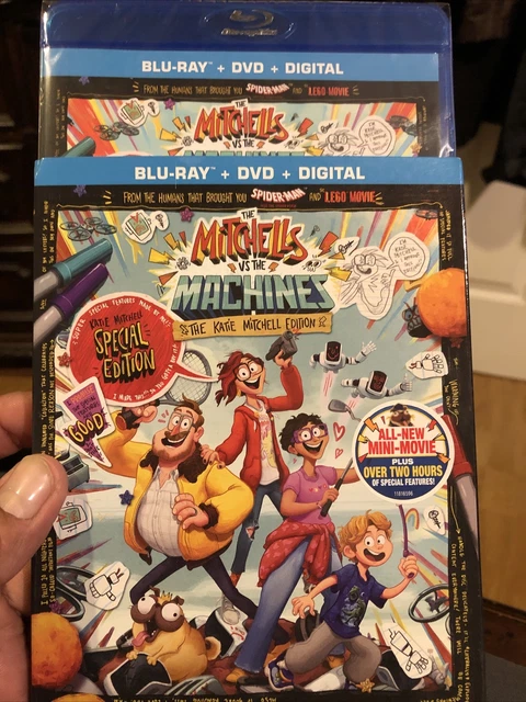 THE MITCHELLS VS The Machines Blu ray DVD W slipcover No Digital 