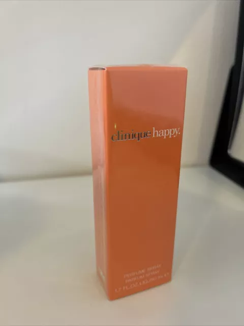 Clinique Happy Women's Perfume Spray 1.7 Fl.oz/50 ml NEW IN BOX SEALED