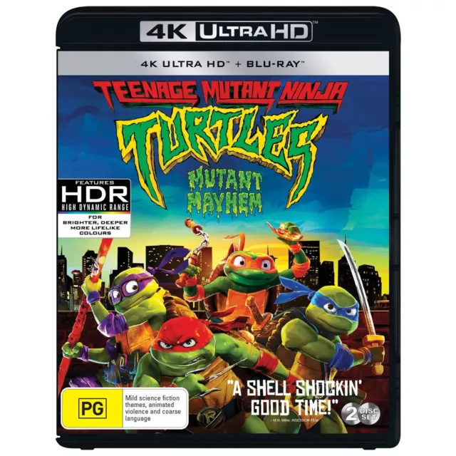 Teenage Mutant Ninja Turtles: Mutant Mayhem' Will Get A Physical 4K UHD,  Blu-Ray And DVD Release With Over 40 Minutes of Bonus Content — CultureSlate