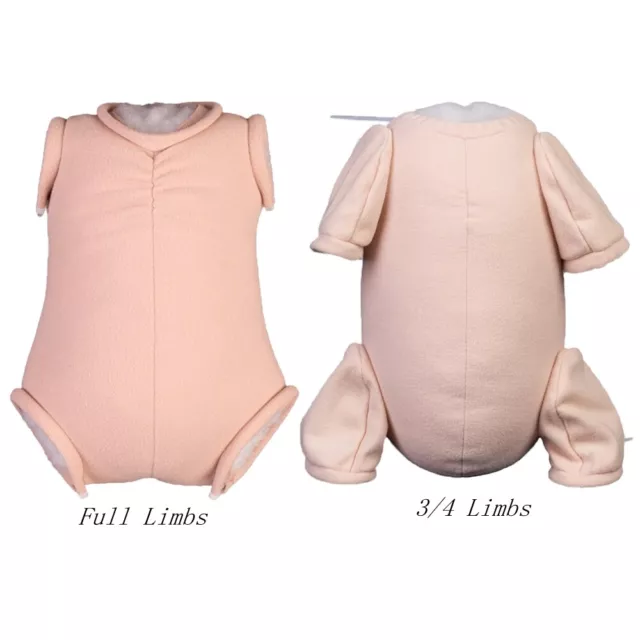 18"/22"/24" Reborn Baby Doll Cloth Body Kits Supply Boy/Girl Doll DIY Repair Kit