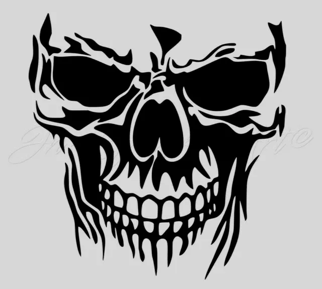 Skull Totenkopf Aufkleber Auto Sticker Tuning JDM Schocker Auto Bike LKW TRUCK