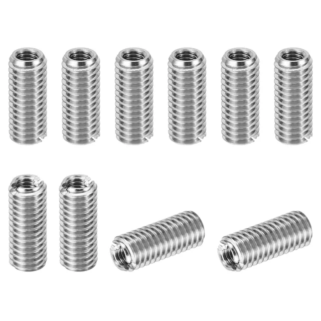 10pc Thread Repair Insert Nut Adapters Reducer M5*0.8 Male to M3*0.5 Female 12mm