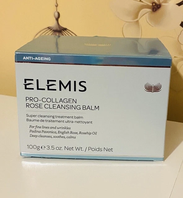 Elemis Pro Collagen Rose Cleansing Balm 100g  New