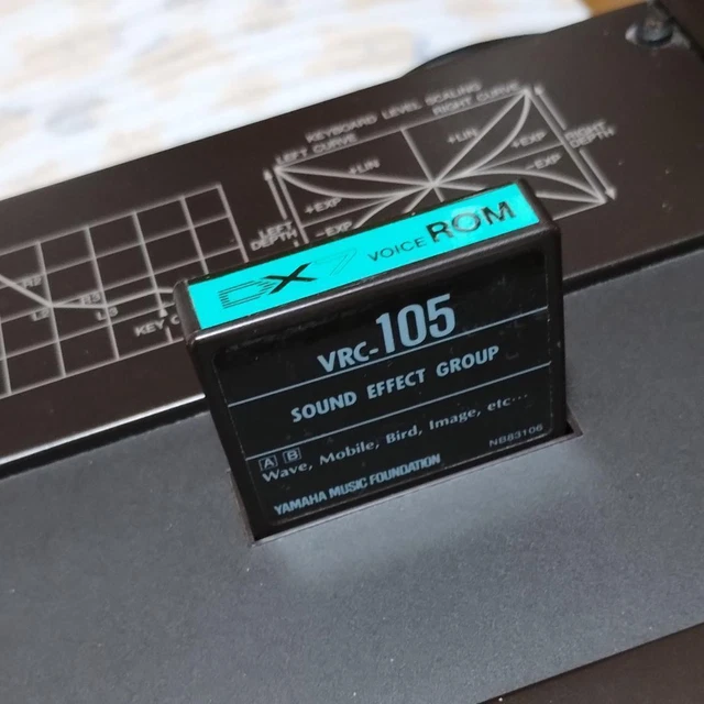 YAMAHA DX7II Factory Presets ROM Sound Cartridge for DX7II