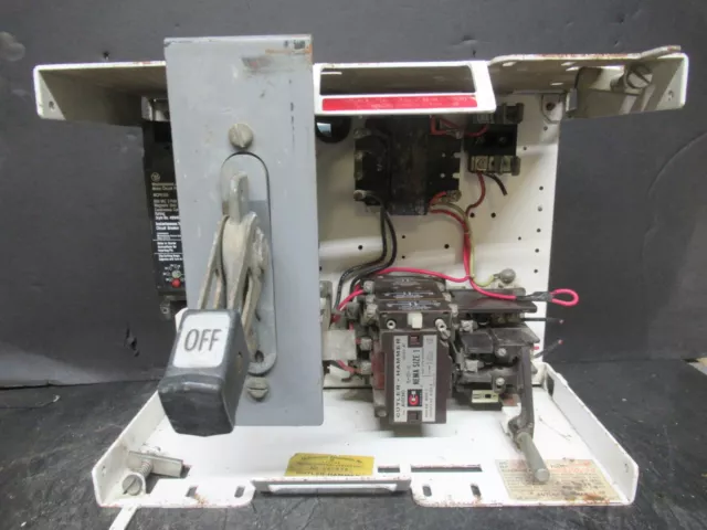 Cutler Hammer Motor Starter Control 12" W/ A10Cn0 Nema Size 1 7 Amp 600 Vac