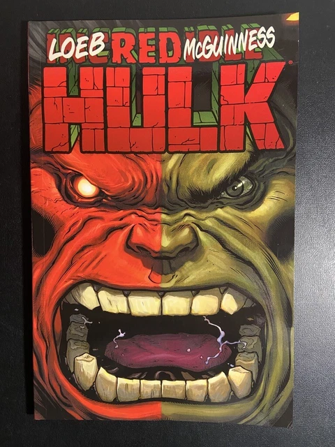 RED HULK Vol 1 TPB Graphic Novel Jeph Loeb Ed McGuinness Marvel thunderbolts