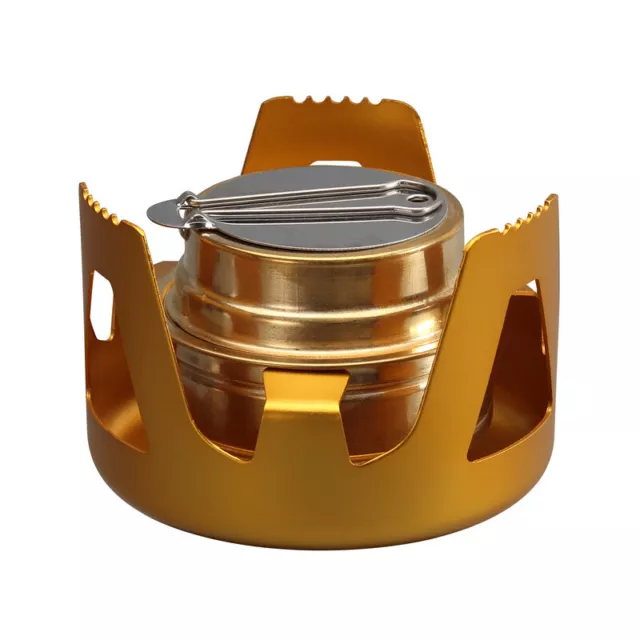 Outdoor Hiking Camping Picnic Cooking Stove Portable Liquid Burner Alcohol Stove