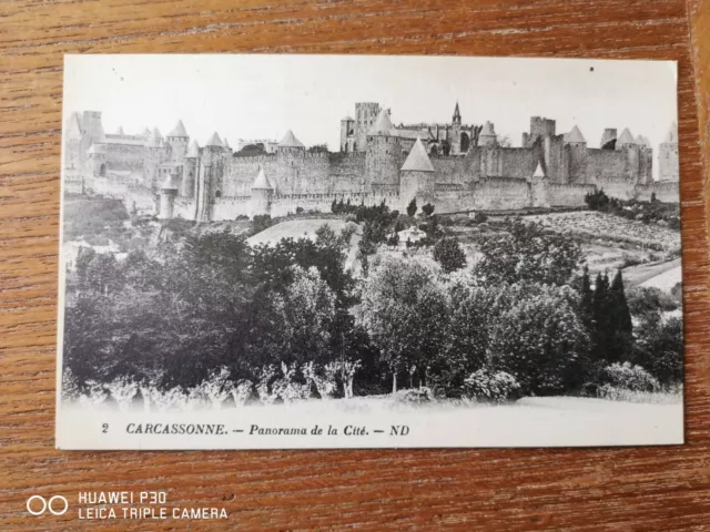 CPA - 11 - CARCASSONNE - Panorama de la Cité