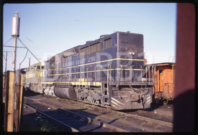 Mz7 Scl Seaboard Coast Line 608 -Defect On Right Margin- Original Slide