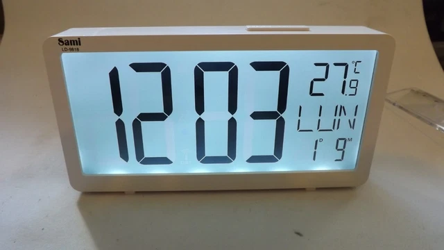 DESPERTADOR DIGITAL SAMI LD-9818 EUR 15,50 PicClick ES
