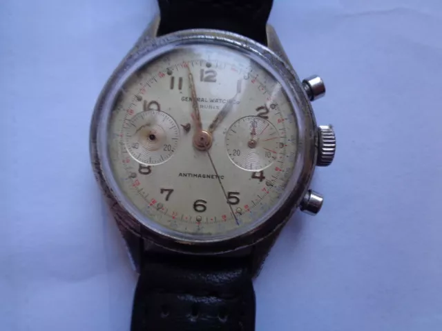 Montre chronographe sales suisse 1950